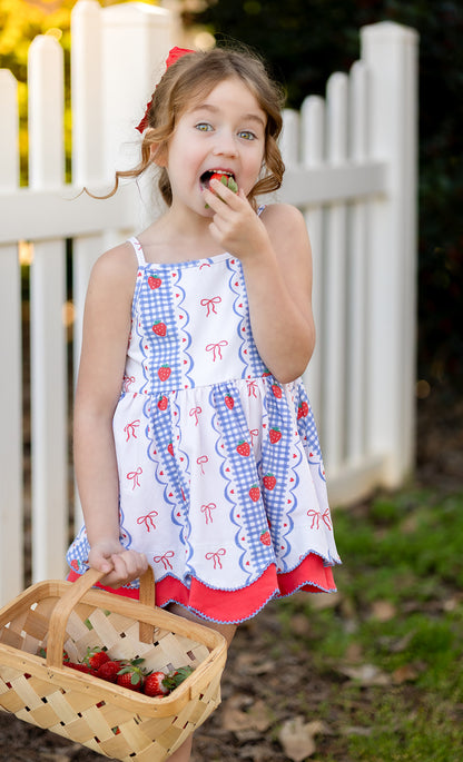 Strawberry Picnic Charlotte (RTS)