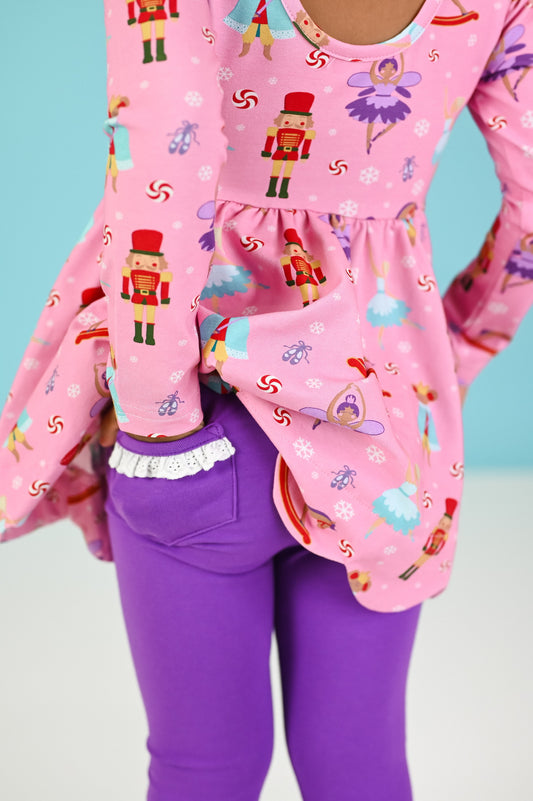 Pick n' Play Leggings- Purple (Preorder)
