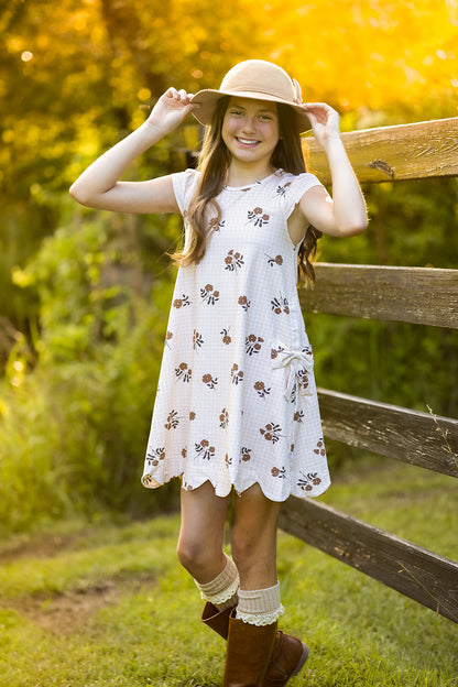 Golden Hour Floral Dress (Preorder)