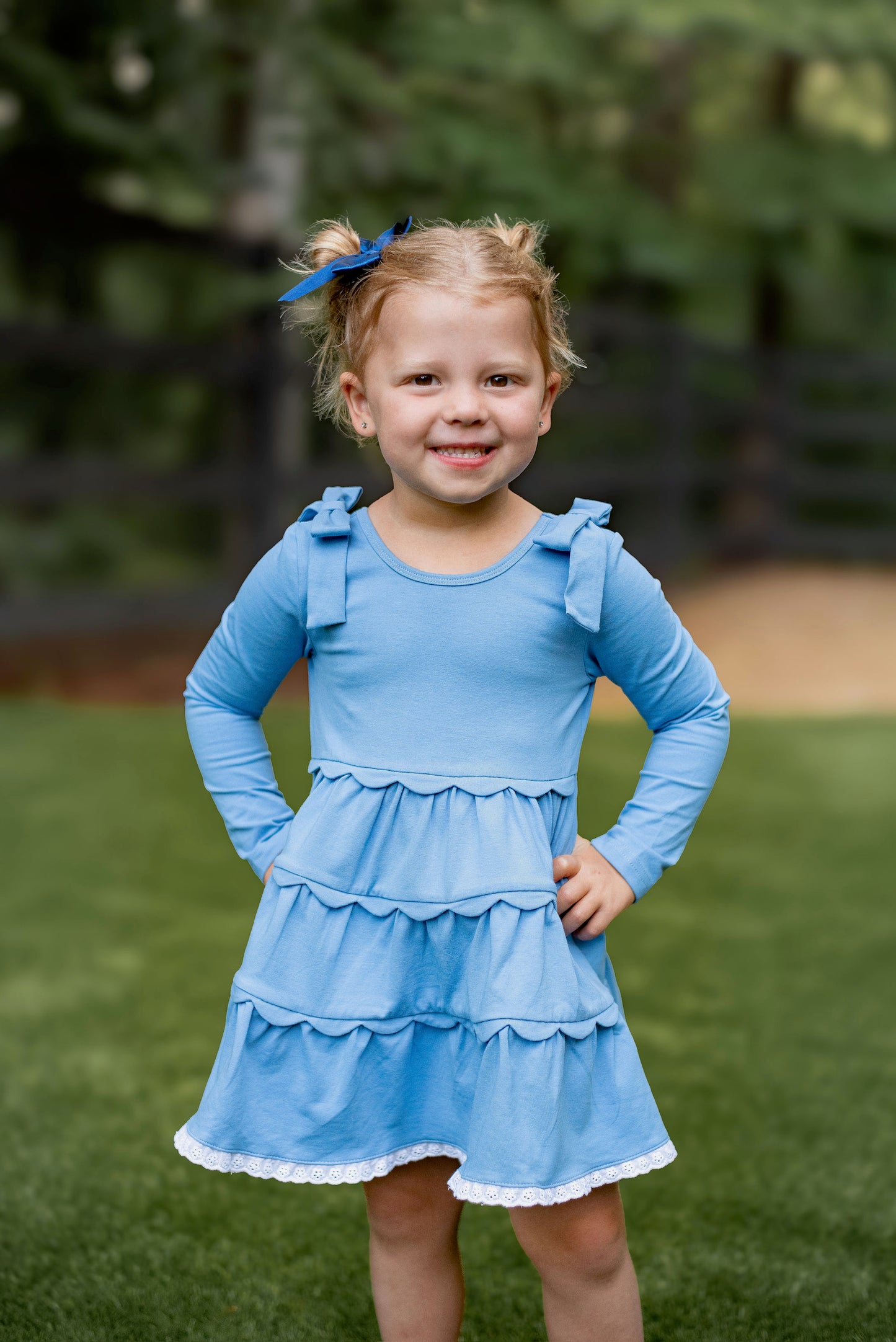 Dusty Blue Dress (Preorder)