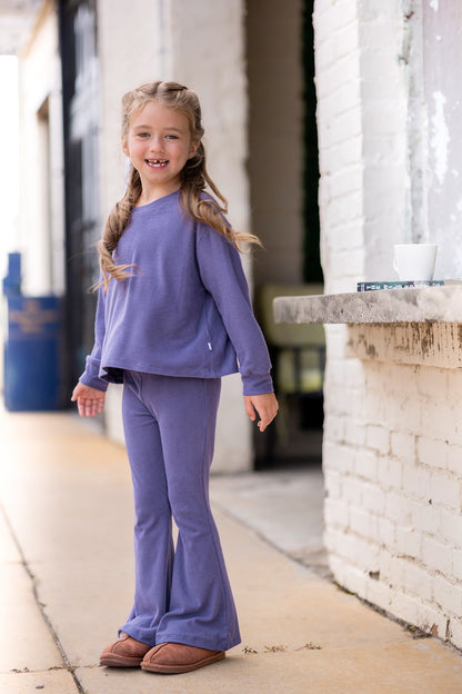 Ribbed Set- Dusty Violet (Preorder)