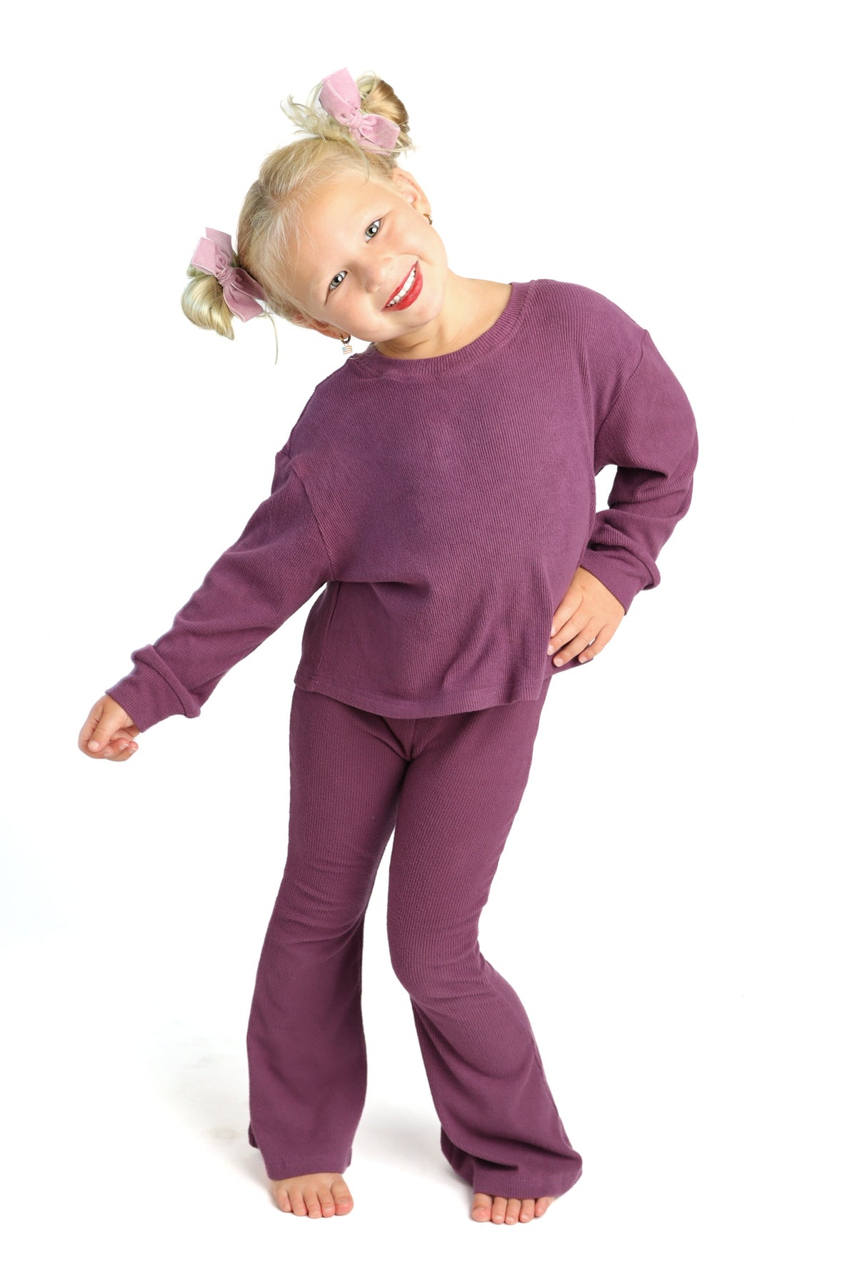 Ribbed Set- Mulberry (Preorder)