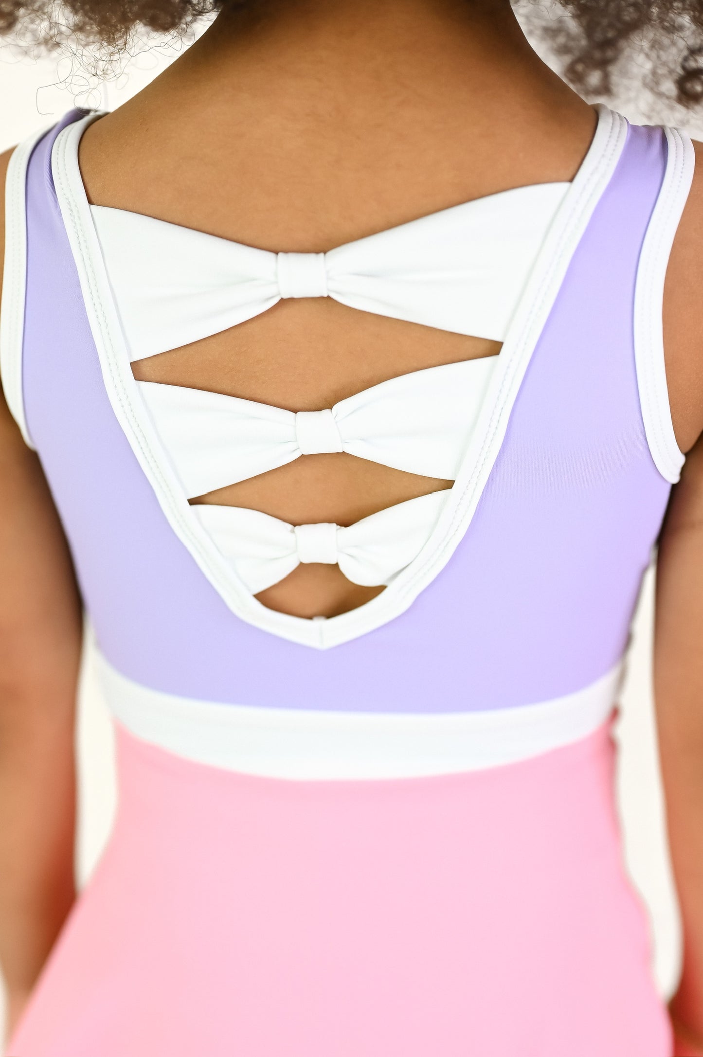 Pink + Purple Color Block Hadley- Athleisure (RTS)