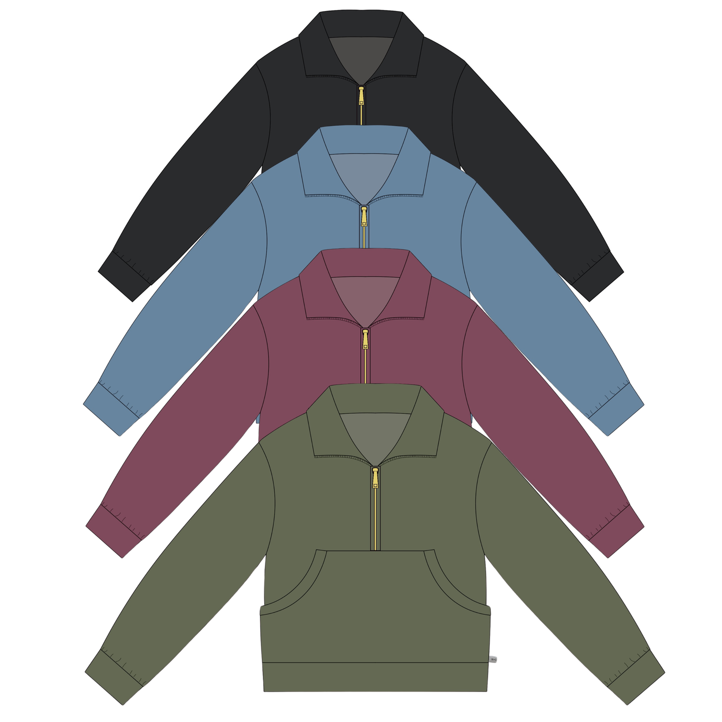 Women’s Fall Pullover- Athleisure (RTS)