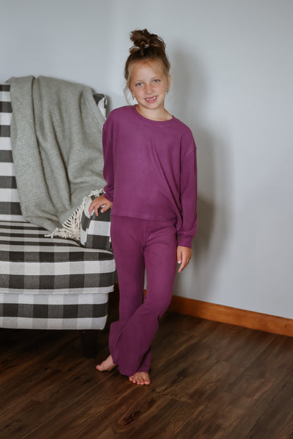 Ribbed Set- Mulberry (Preorder)