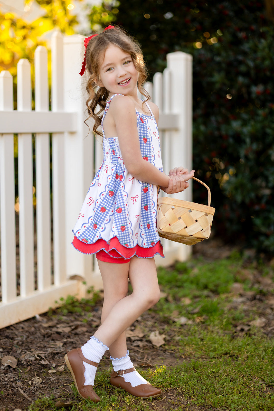 Strawberry Picnic Charlotte (RTS)