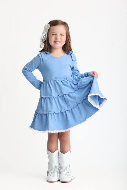 Dusty Blue Dress (Preorder)