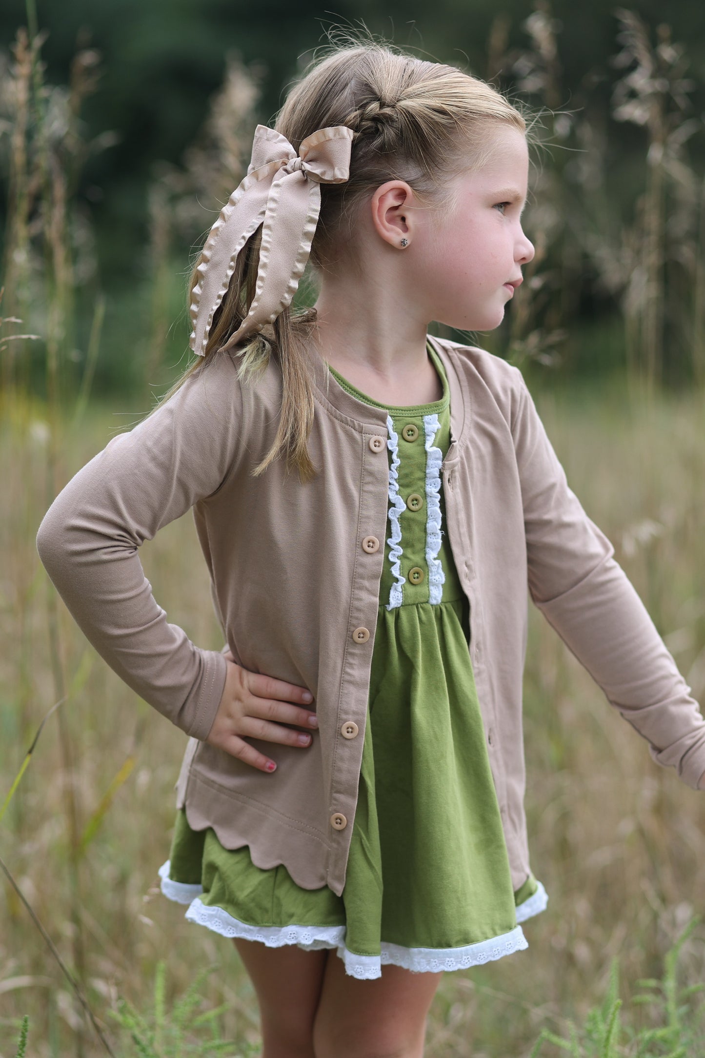 Scallop Cardigan (RTS)