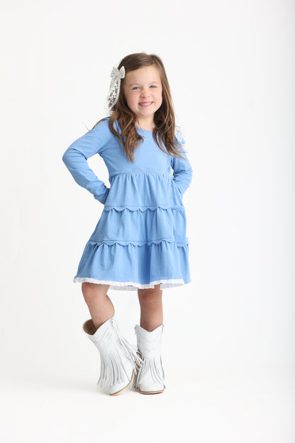 Dusty Blue Dress (Preorder)