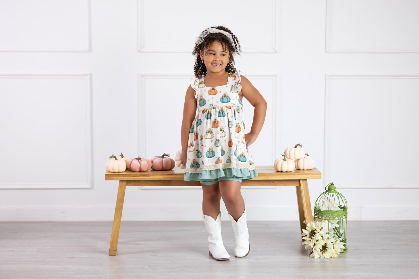 Pumpkin Season Dress (RTS)