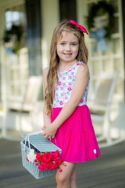 Aqua Patchwork Hadley- Athleisure (RTS)