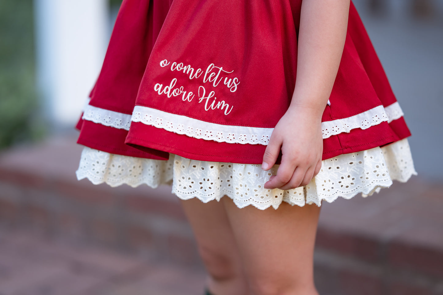 Come Adore Him Pinafore (Preorder)