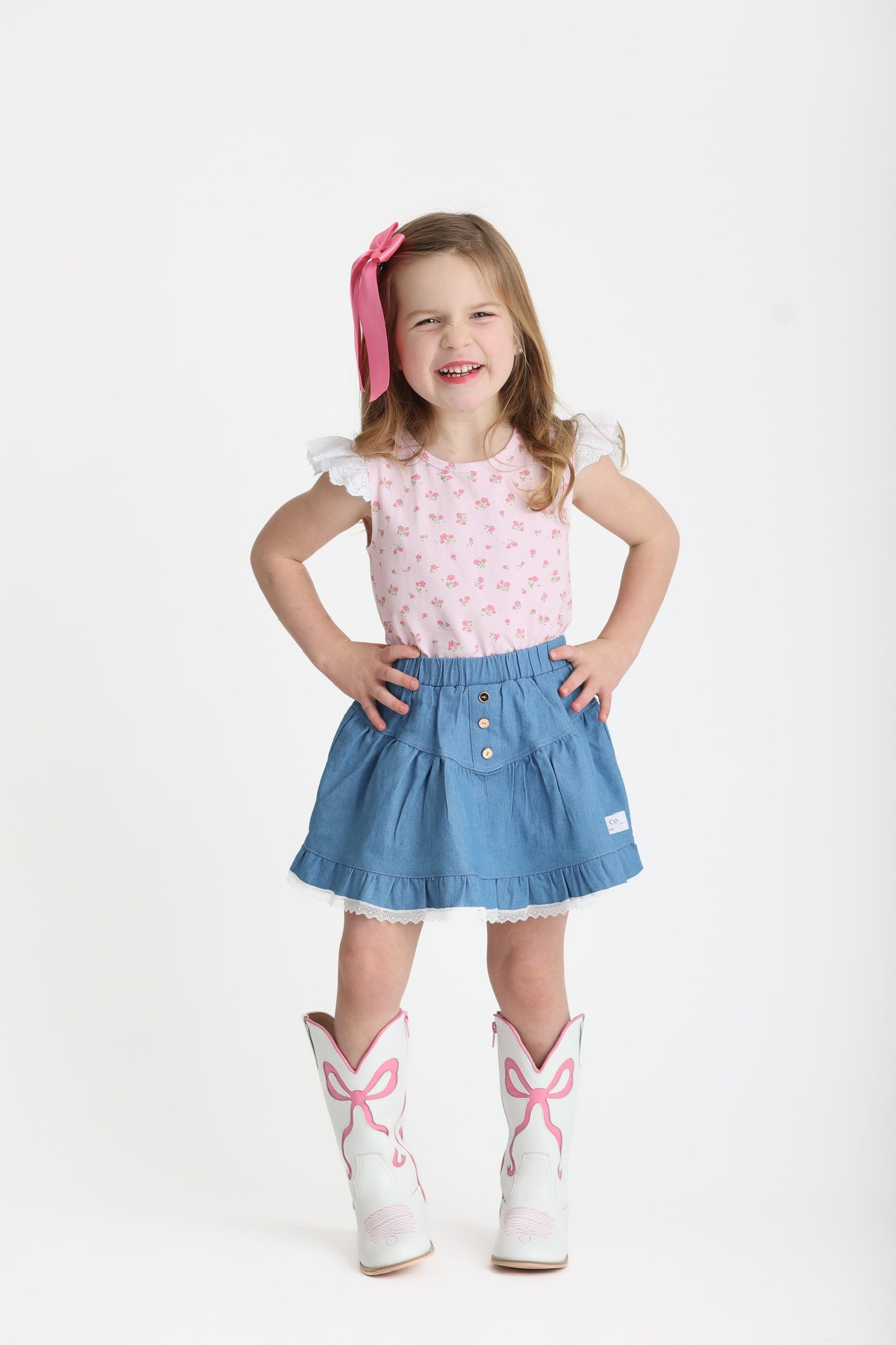 Chambray Skort (Preorder)