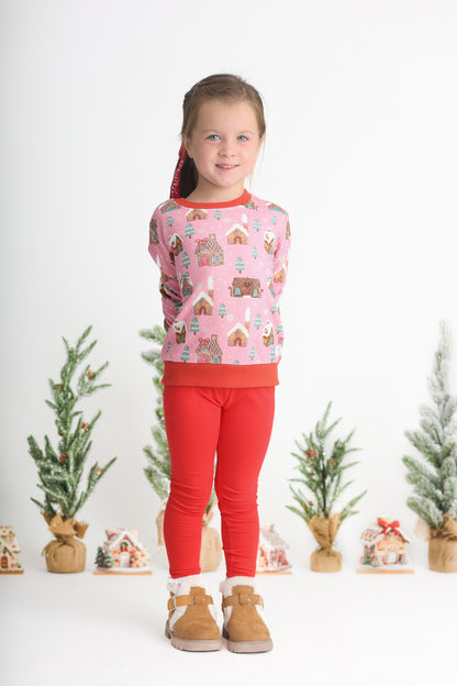 Pick n' Play Leggings- Red (Preorder)