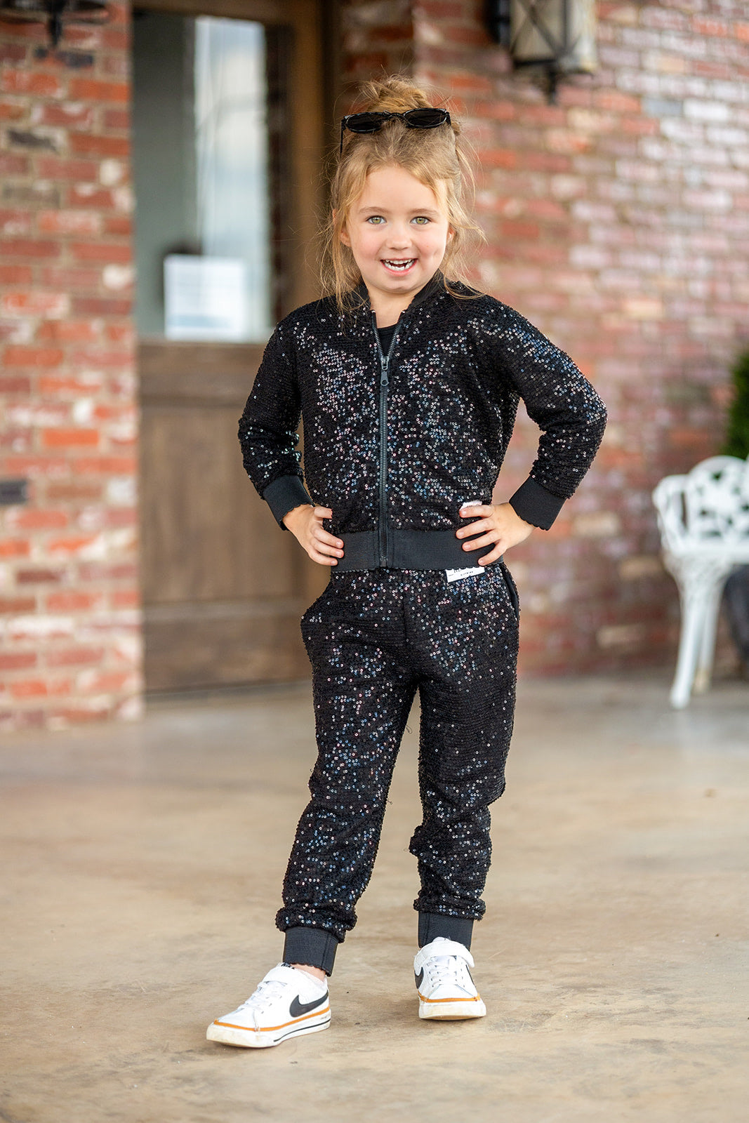 Sparkle Jacket- Black (RTS)