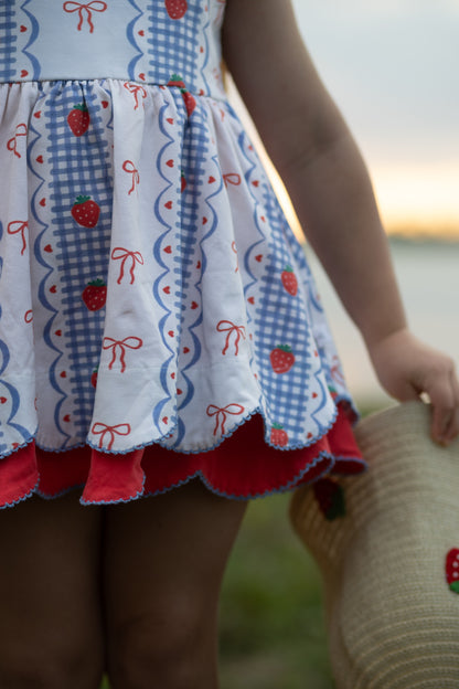 Strawberry Picnic Charlotte (RTS)