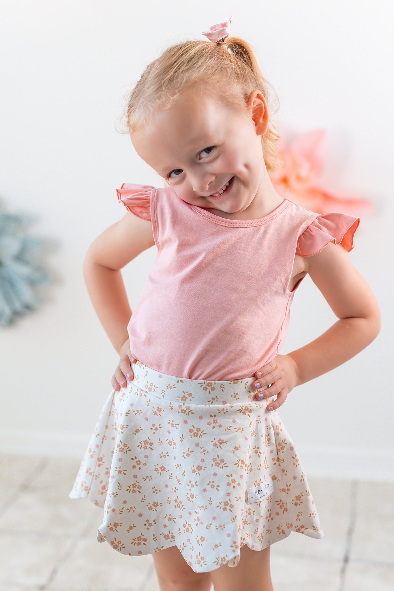 Blushing Meadow Skort (RTS)