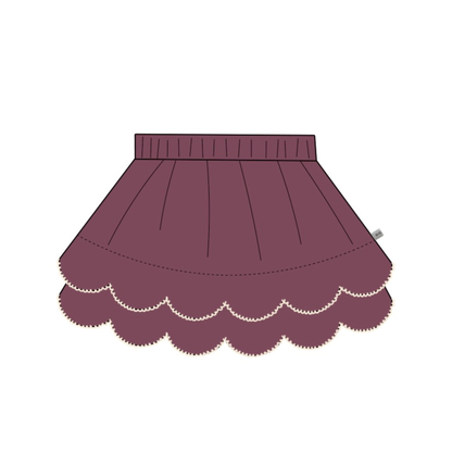 Fall Skort- Athleisure (RTS)