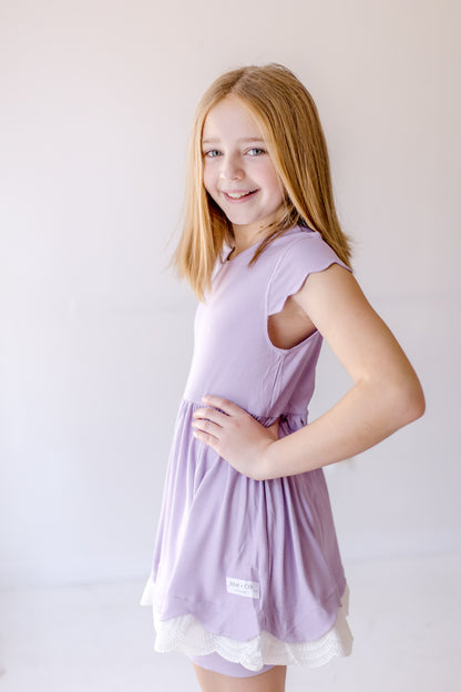Spring Ribbed Playset- Purple (RTS)