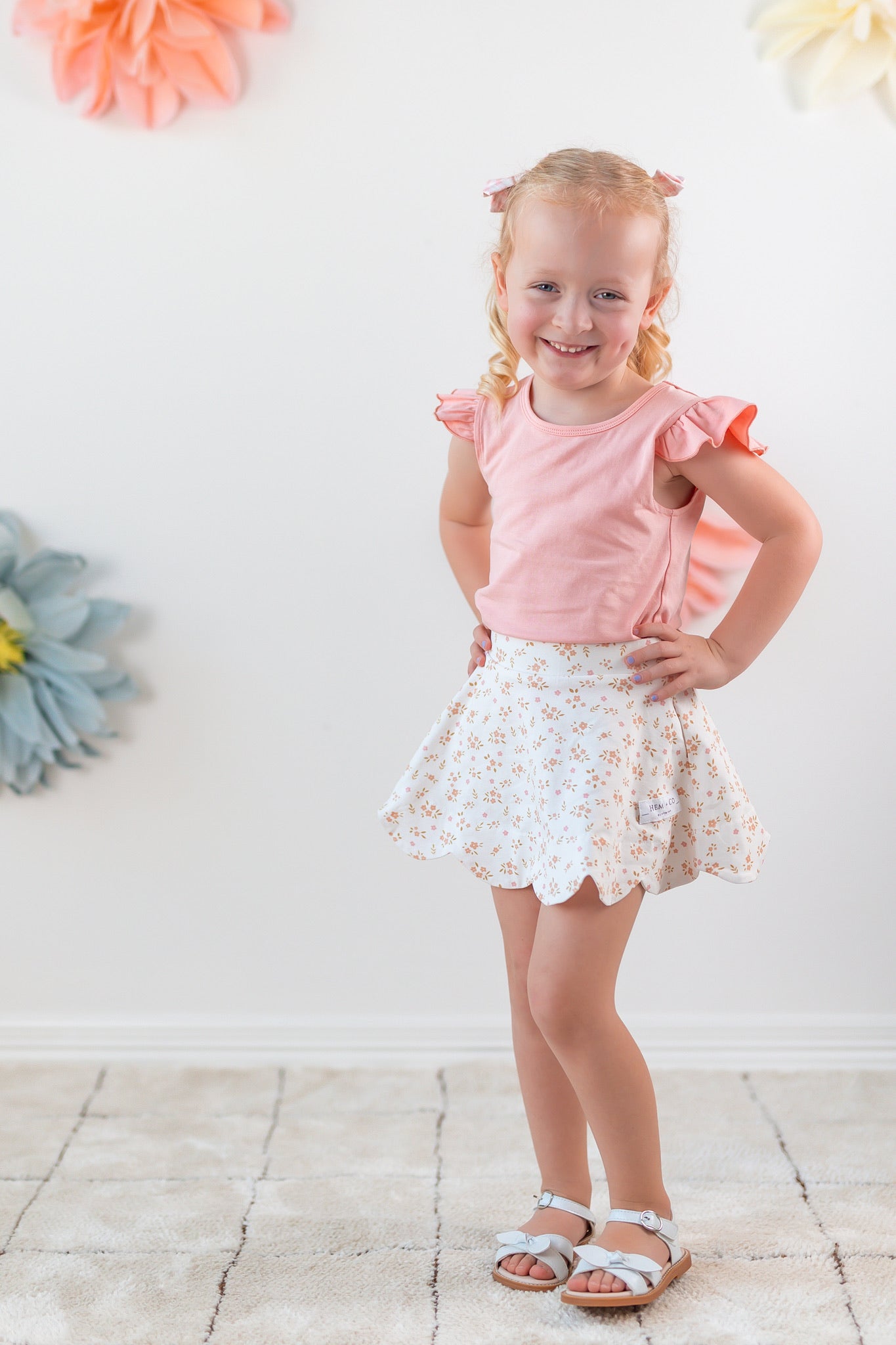 Blushing Meadow Skort (RTS)