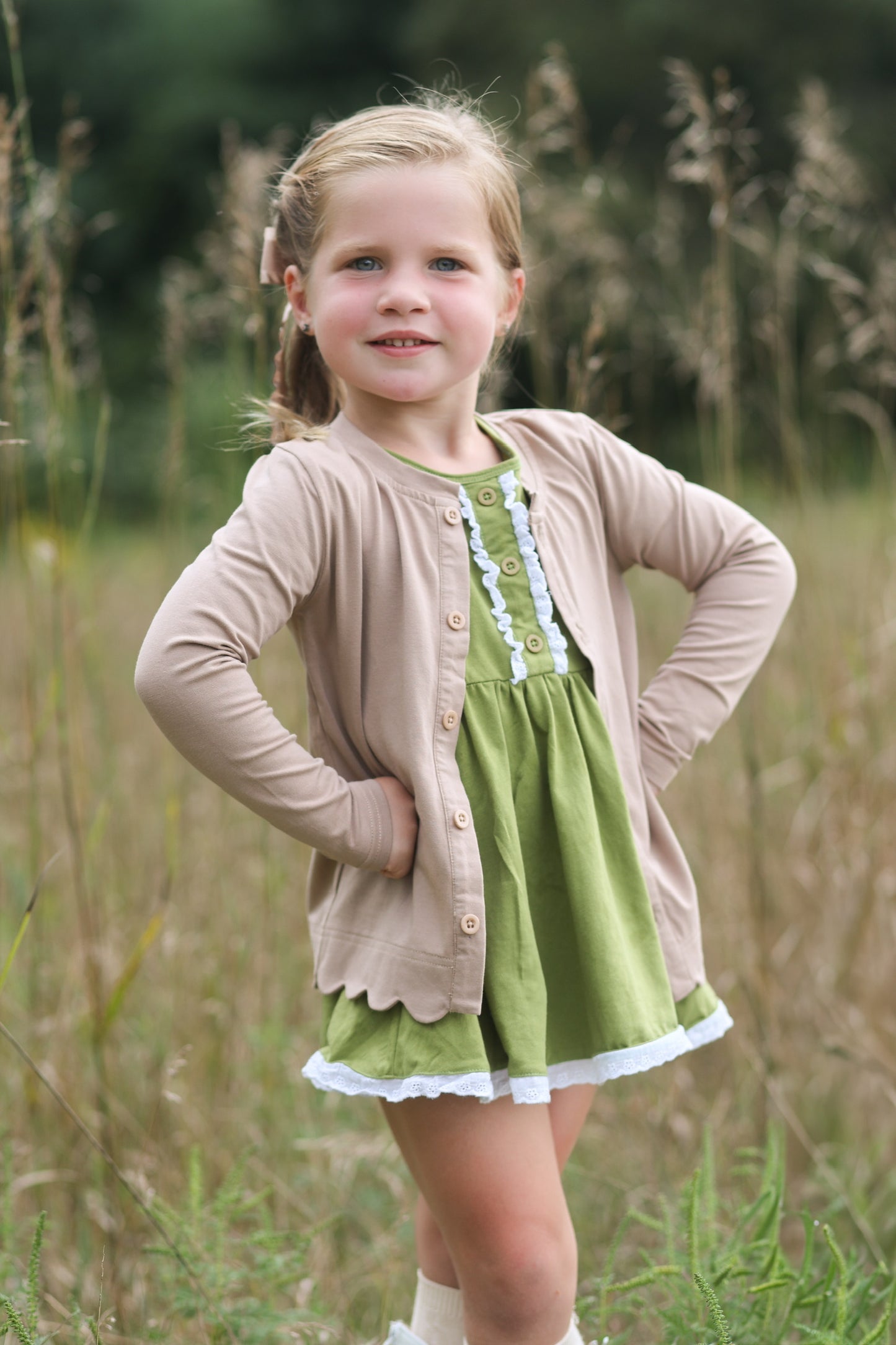 Scallop Cardigan (RTS)