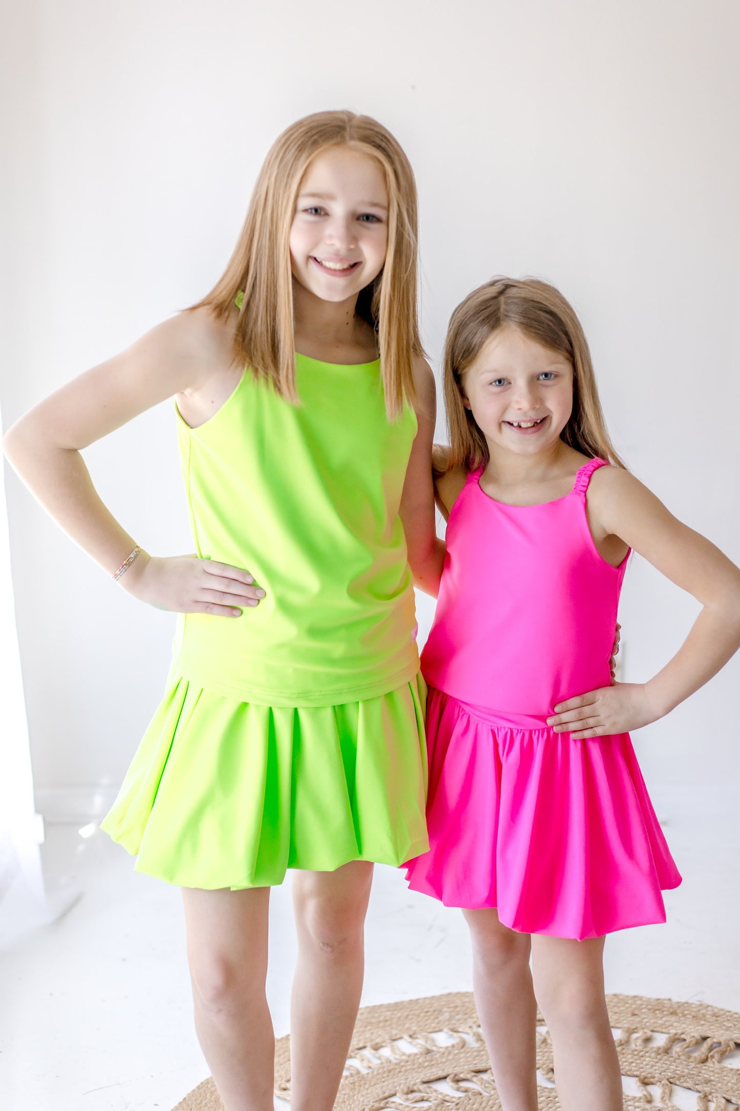 Neon Bubble Skort- Athleisure (Preorder)