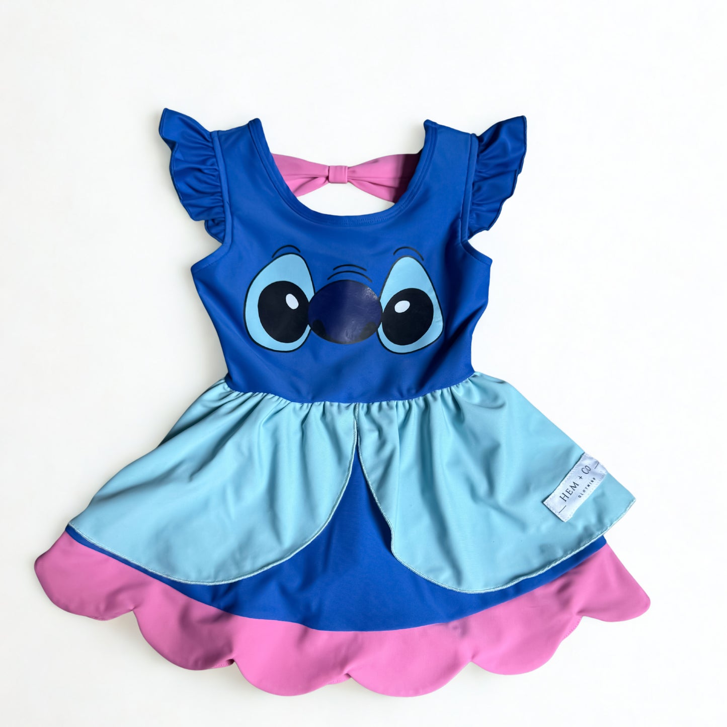 Doll Dress- Blue Alien (RTS)
