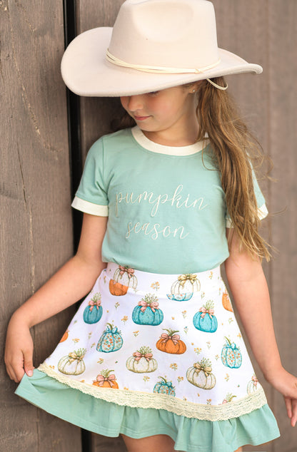 Pumpkin Season Skort (RTS)