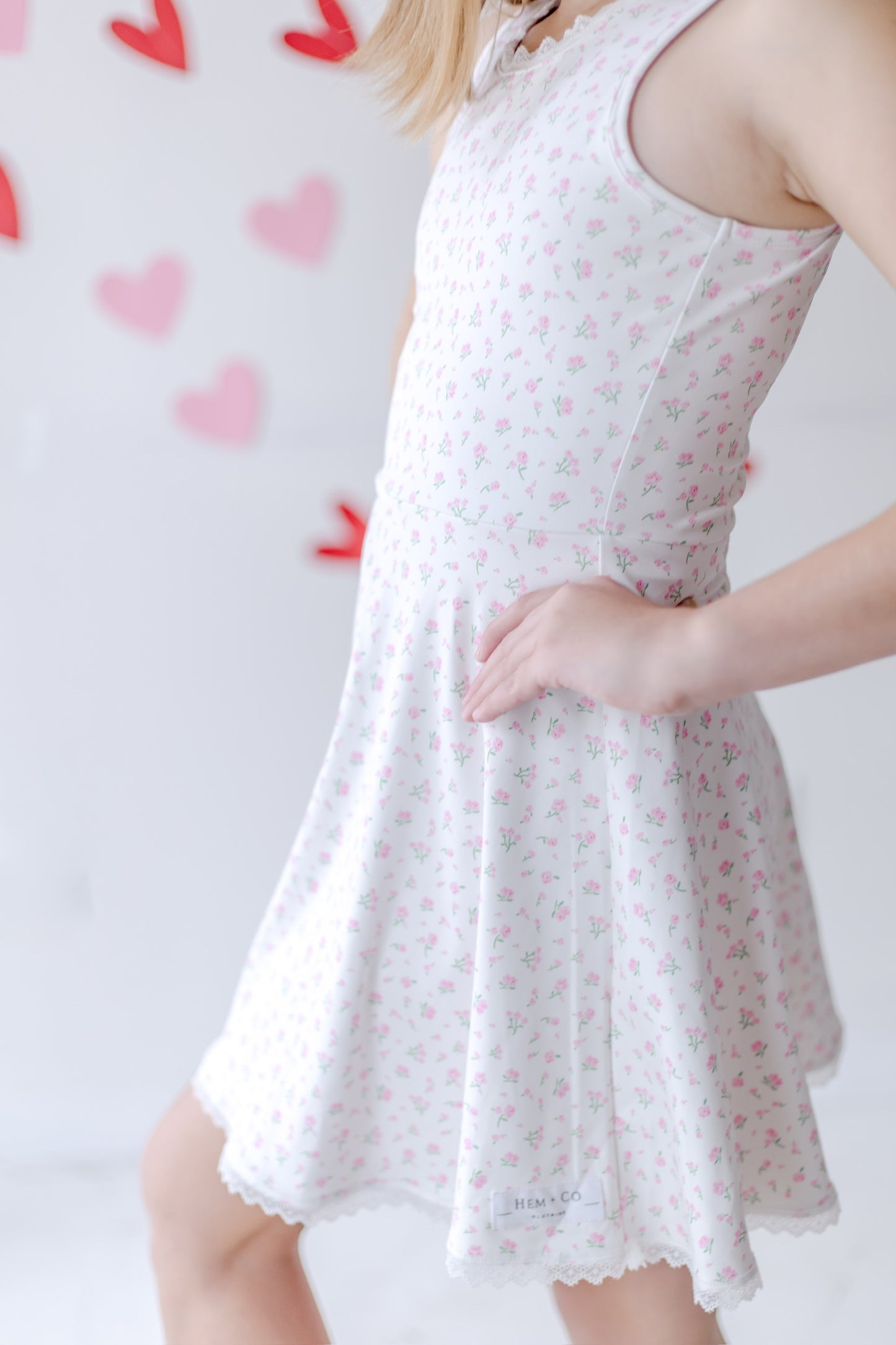 Dainty Pink Hadley- Athleisure (RTS)