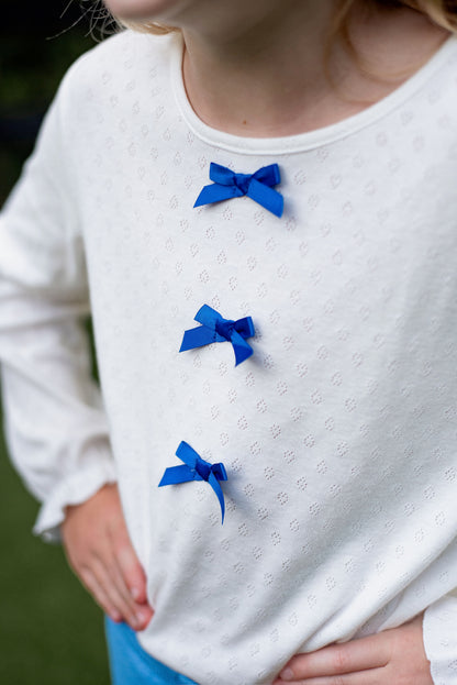 Ivory Bow Shirt (Preorder)