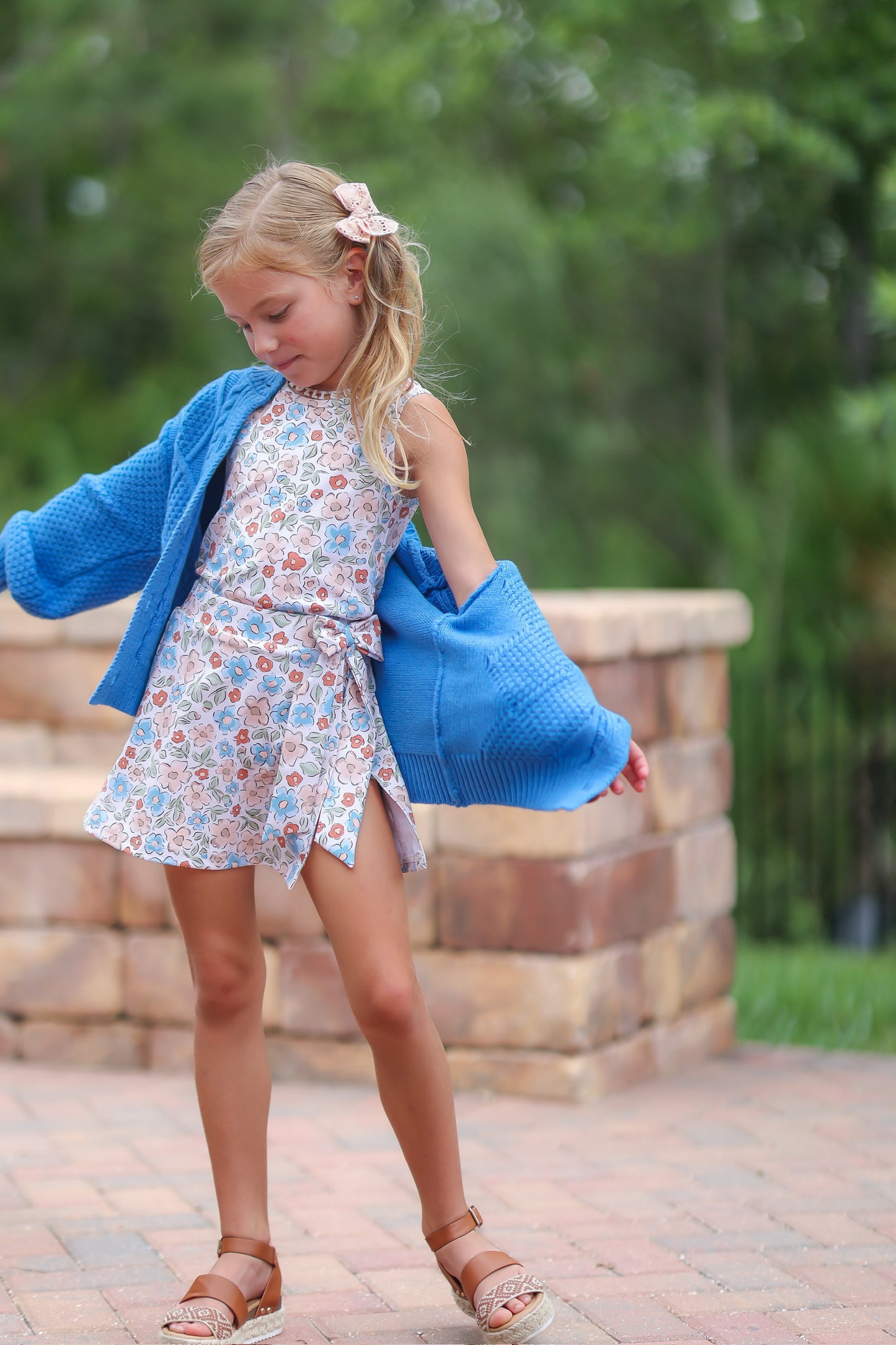 Dusty Blue Cardigan (Preorder)