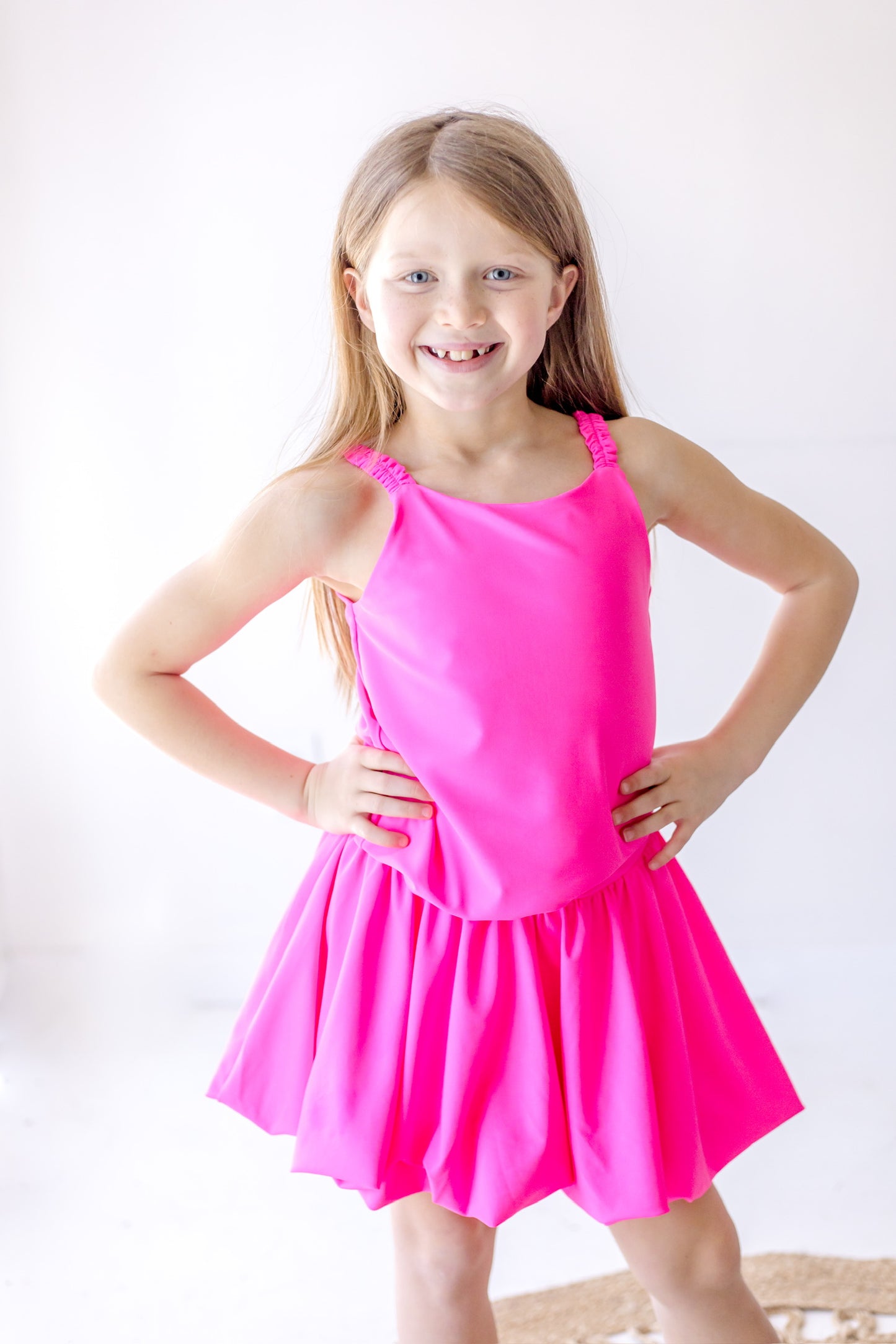 Neon Bubble Skort- Athleisure (Preorder)