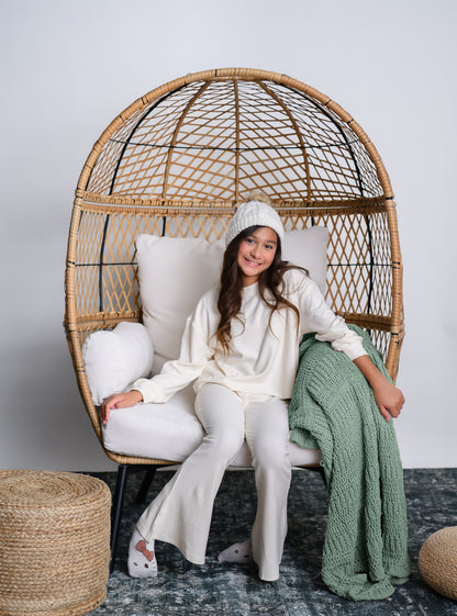 Ribbed Set- Ivory (Preorder)