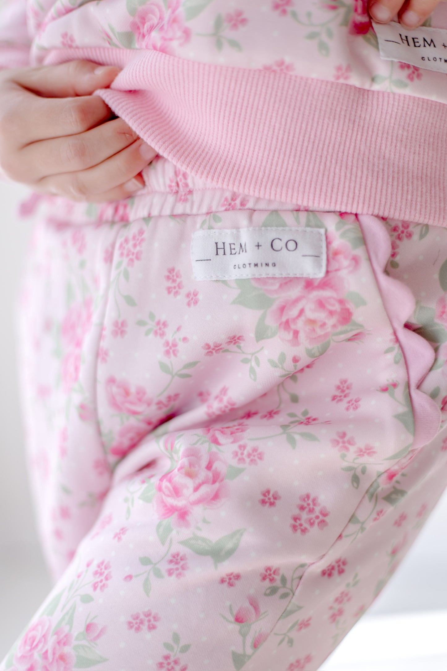 Floral Jogger Set (RTS)