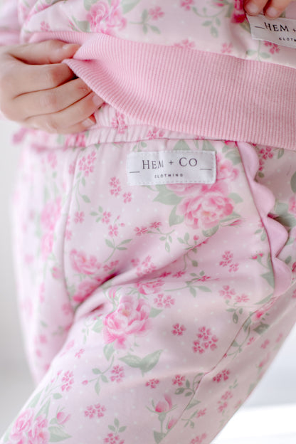 Floral Jogger Set (RTS)