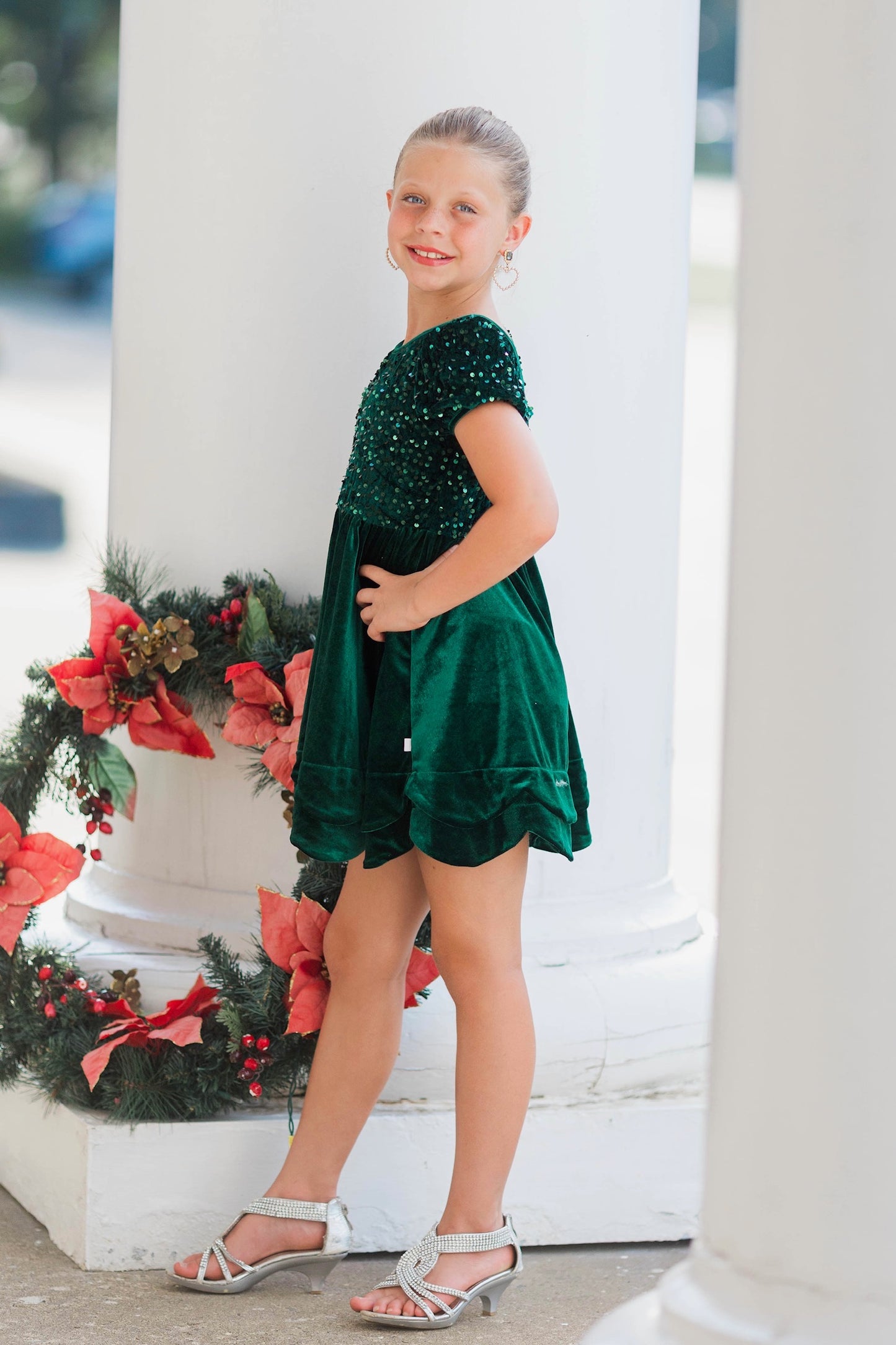 The Celebration Dress- Green (Preorder)