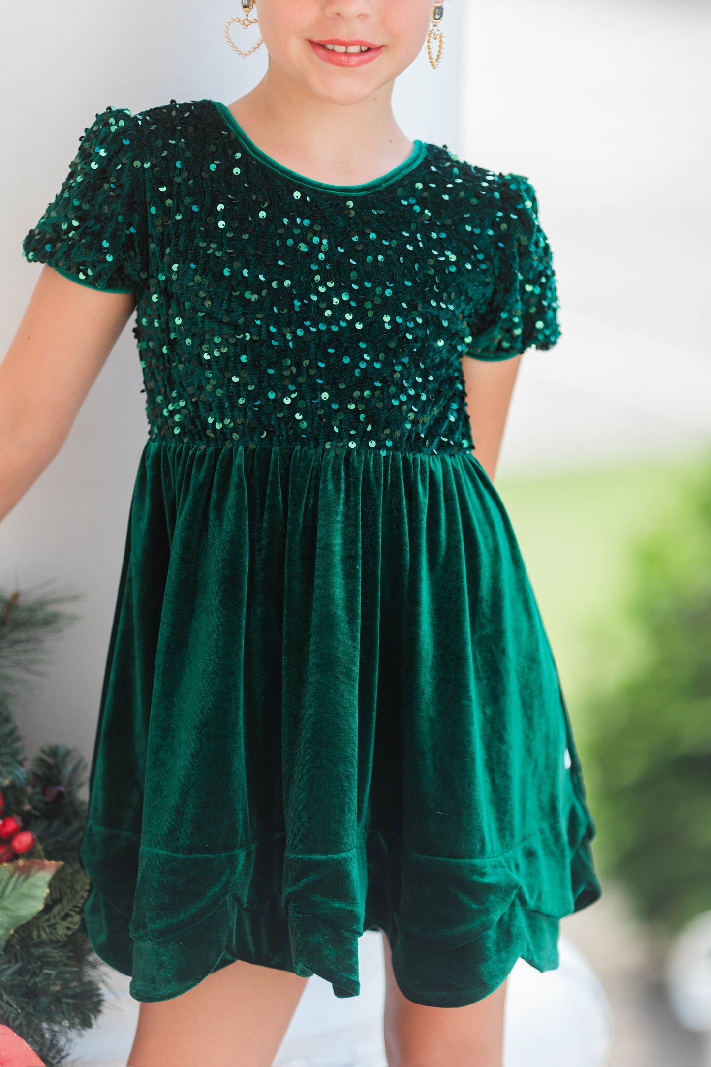 The Celebration Dress- Green (Preorder)