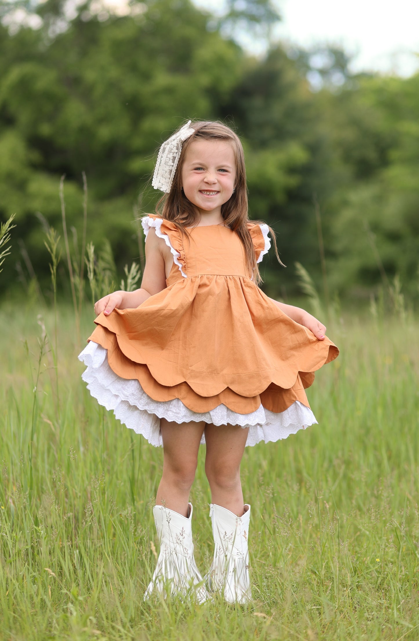 Golden Fields Pinafore (Preorder)