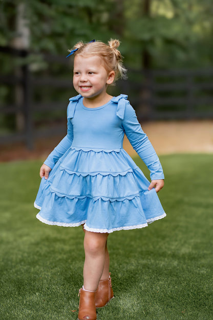 Dusty Blue Dress (Preorder)