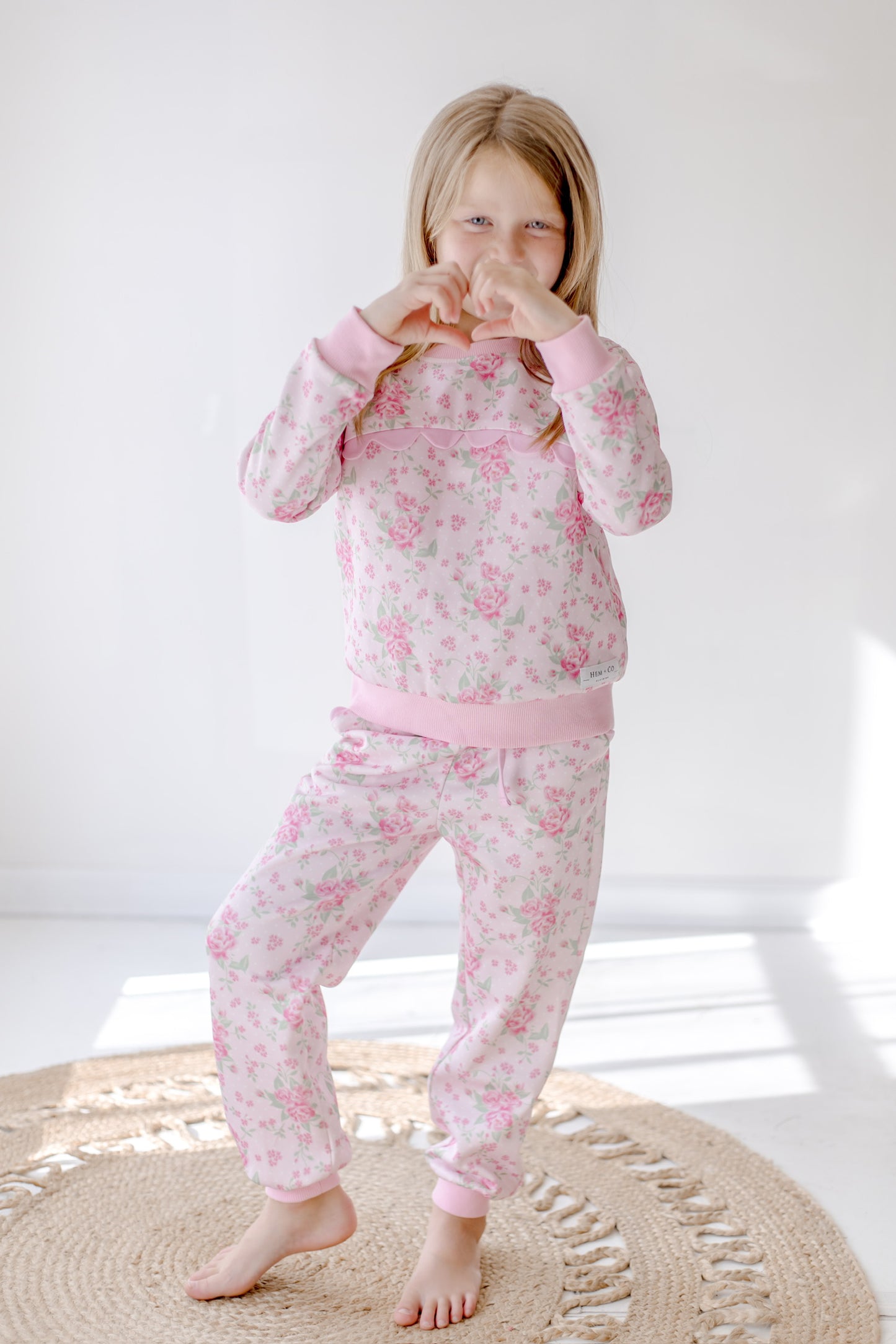 Floral Jogger Set (RTS)