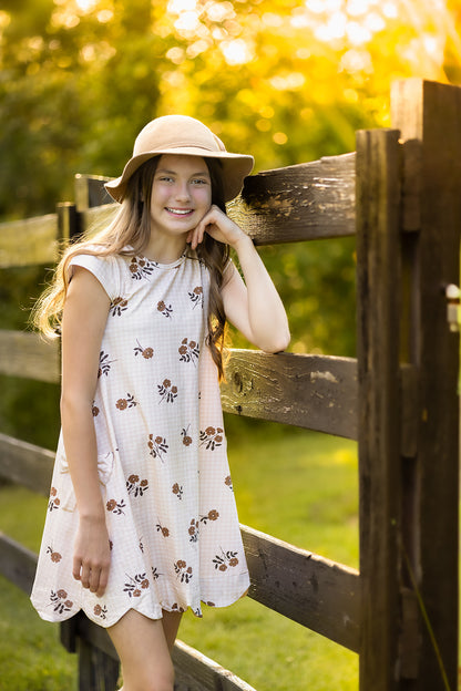 Golden Hour Floral Dress (Preorder)