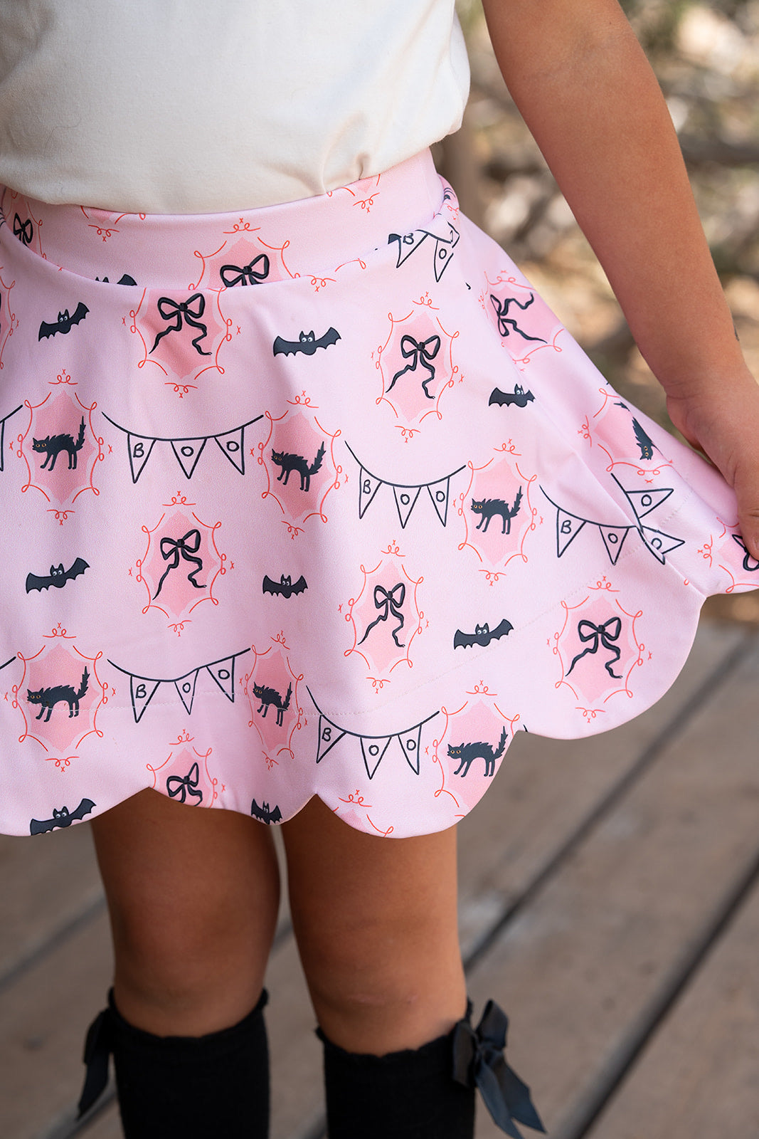 Boo Bows Skort (Preorder)