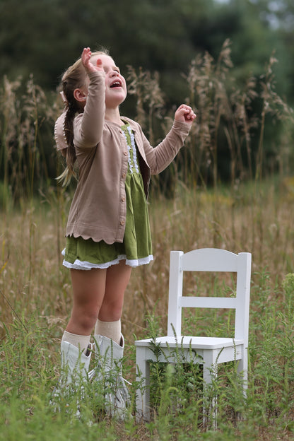 Scallop Cardigan (RTS)