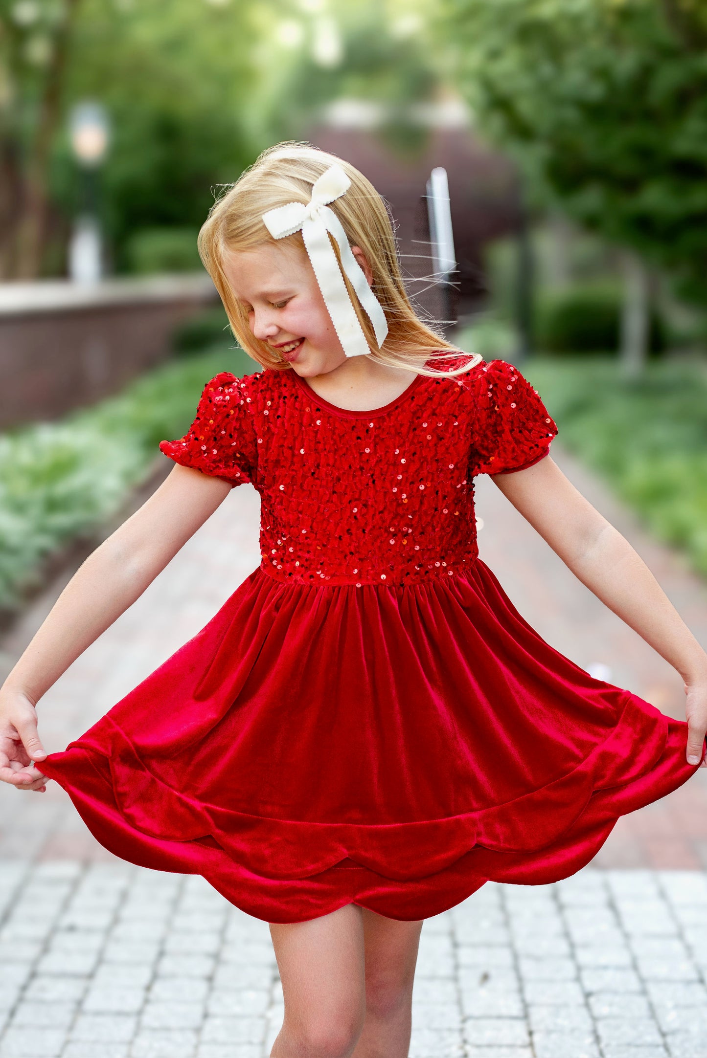 The Celebration Dress- Red (Preorder)