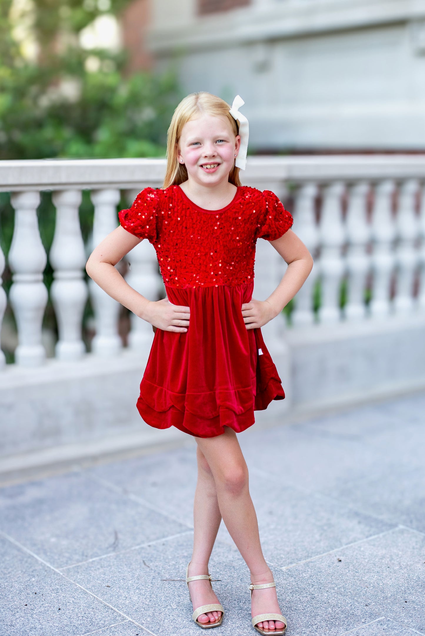 The Celebration Dress- Red (Preorder)