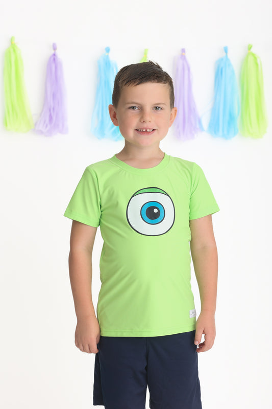Little Monster Boys Shirt- Athleisure (Preorder)