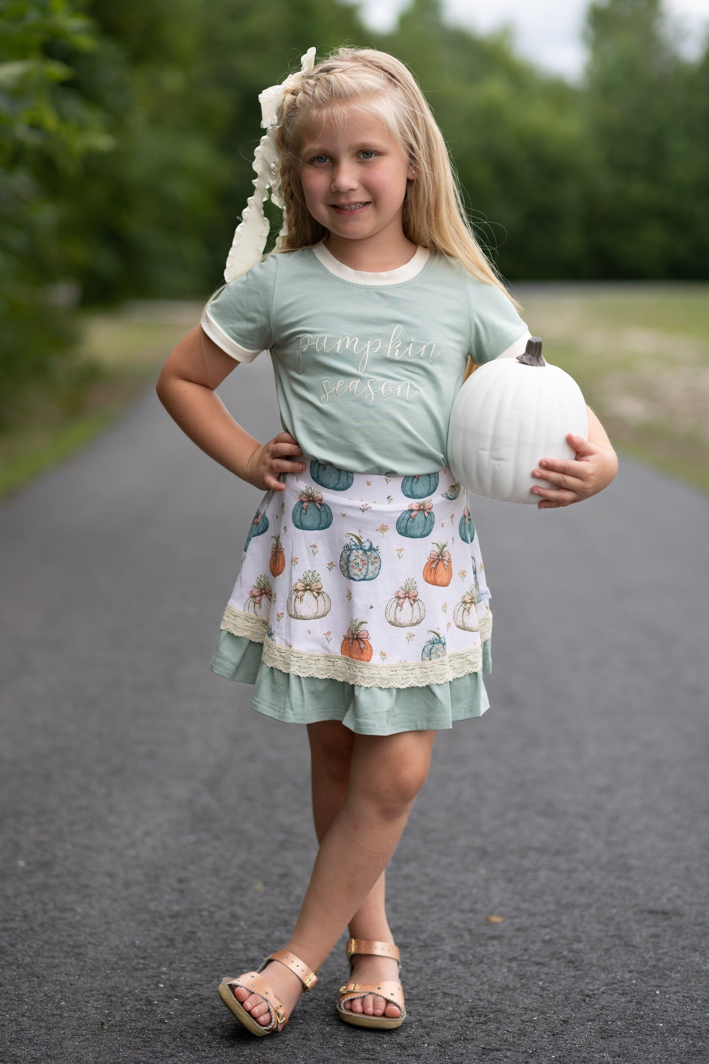 Pumpkin Season Skort (RTS)