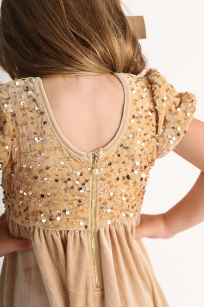 The Celebration Dress- Gold (Preorder)