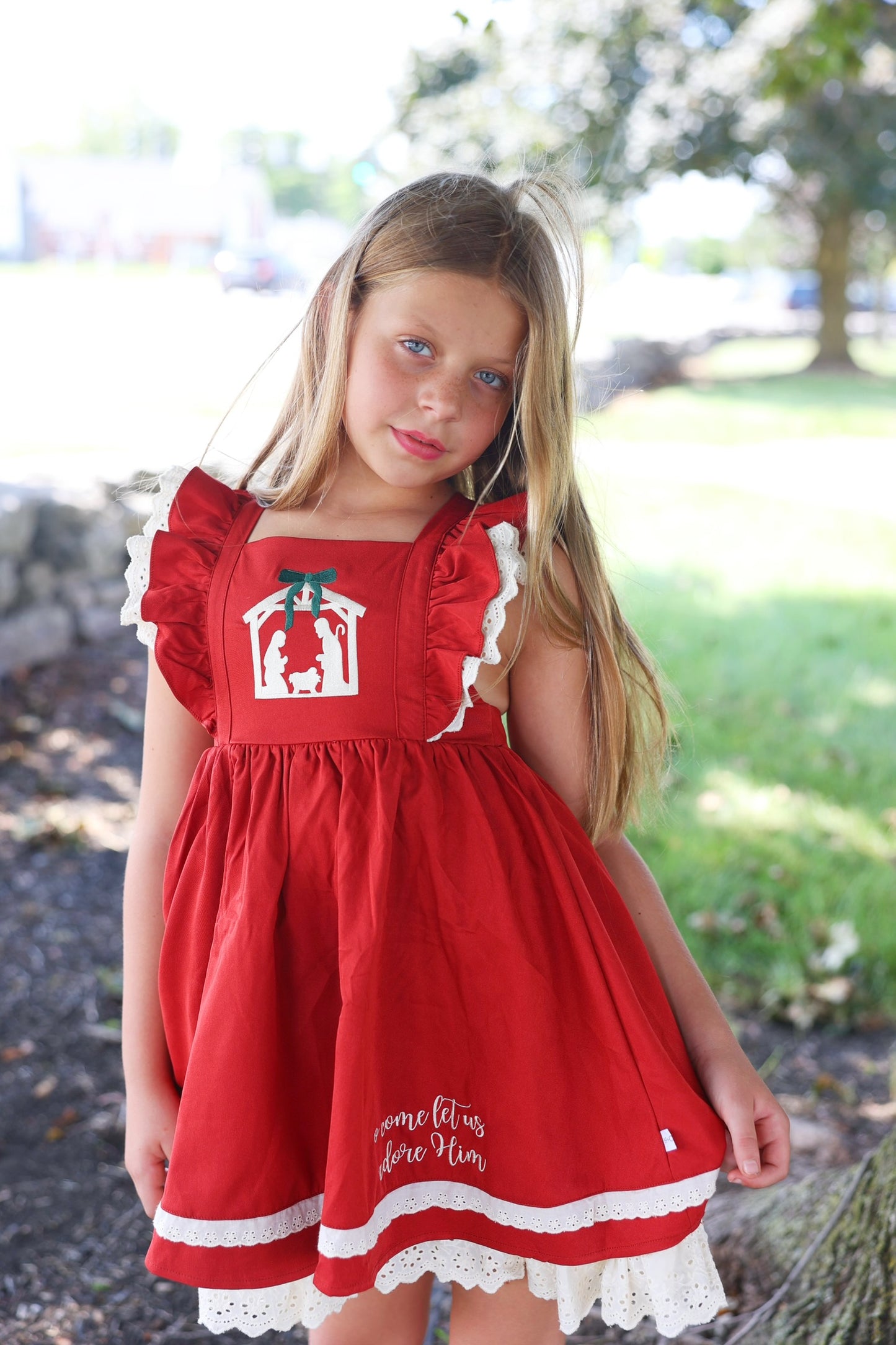 Come Adore Him Pinafore (Preorder)