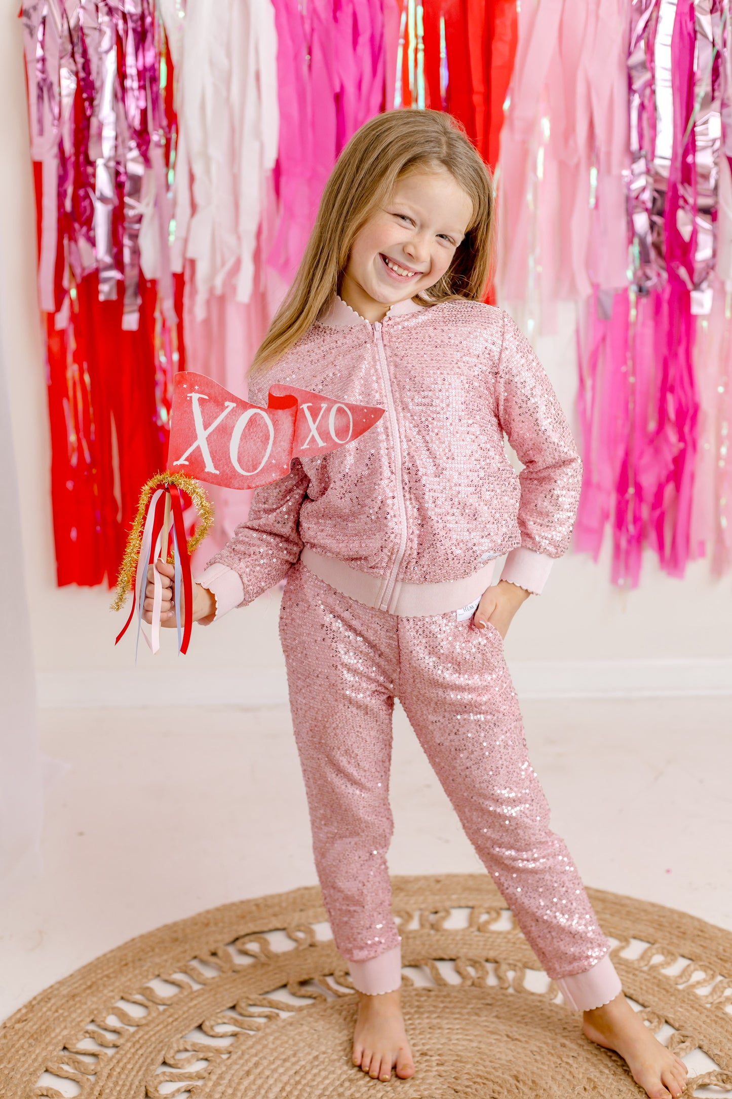 Sparkle Jacket- Pink (RTS)